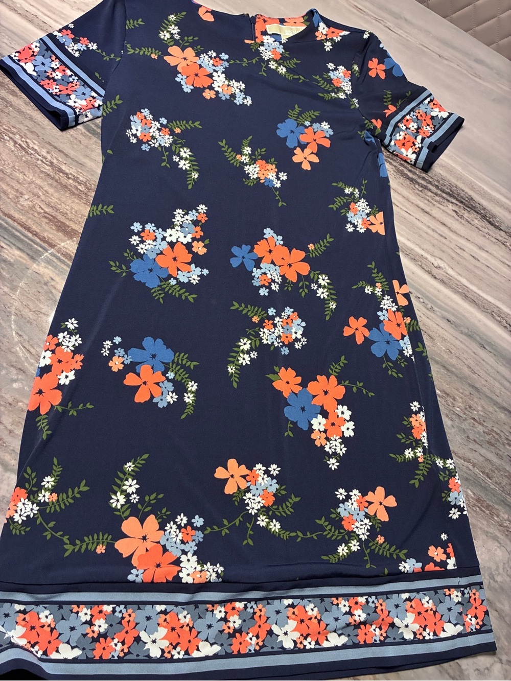 Michael Kors like new floral dress sz S stretchy